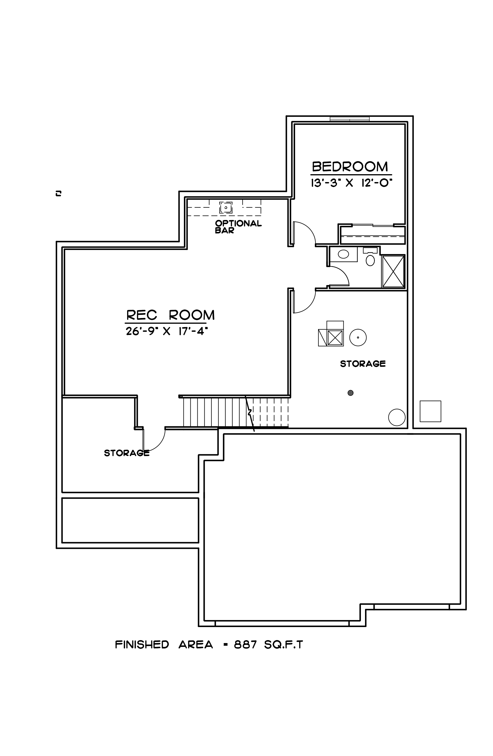 Hemmingway Basement Floor